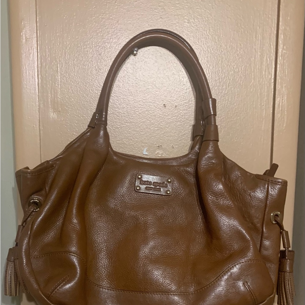 Kate Spade Berkshire Road Brown Leather Bag - Picture 9 of 15
